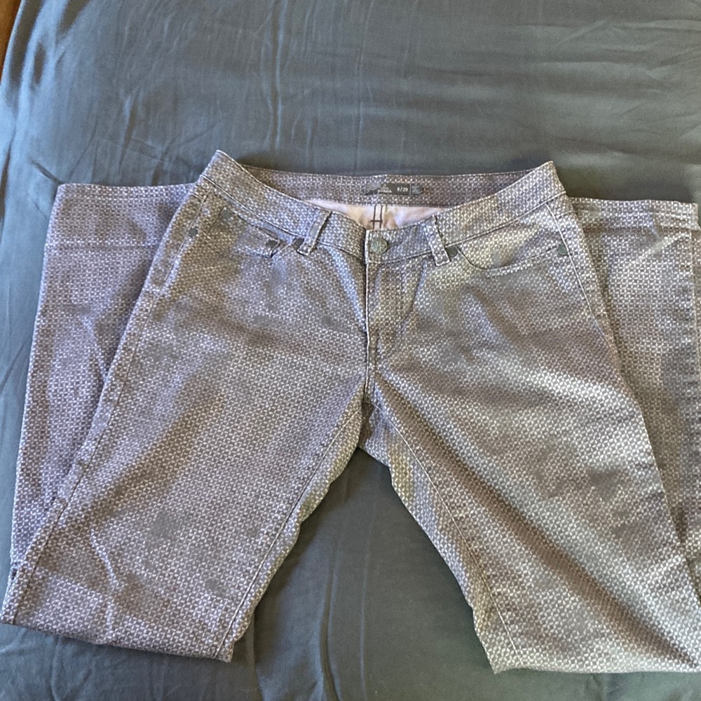 Prana Gray Skinny Jeans for Women, organic
